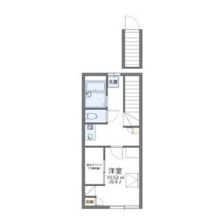 レオパレス新神戸の物件間取画像